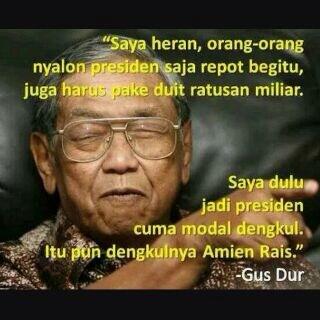 Bahagia itu seperti GUSDUR ini #simplyhappy