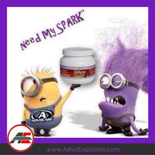 AdvoExplosion's tweet image. We all have a purple minion inside - tame it with #Spark ~ Happy Monday!