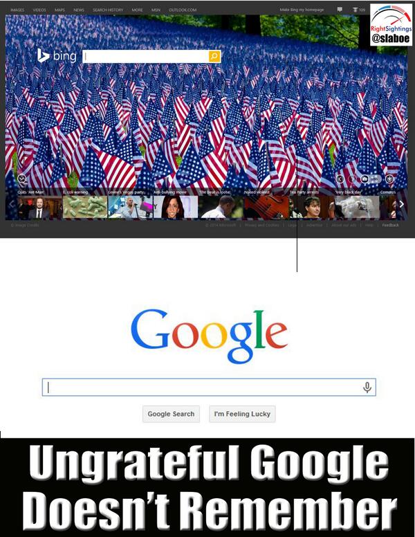 No Google Doodle for Memorial Day