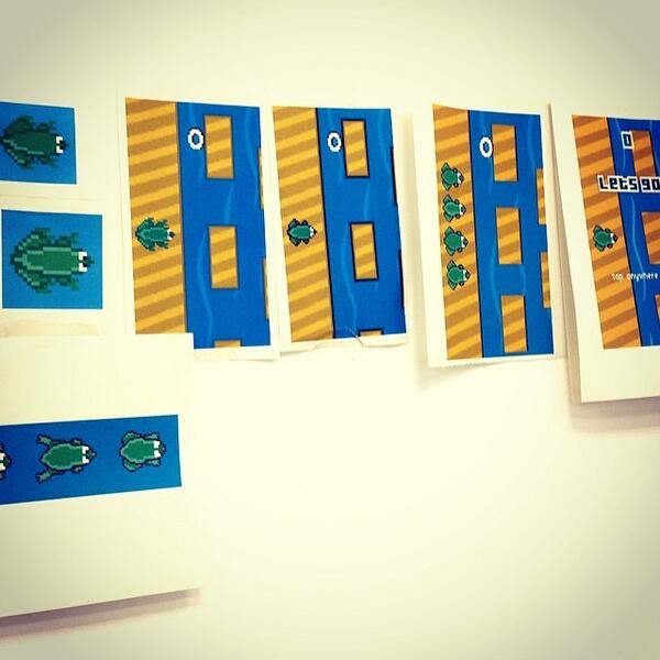 MysicSpain's tweet photo. This is the evolution of #froghopper during its developement - #frogger #hop http://t.co/i8gy0aOOjX http://t.co/LonCC304U8