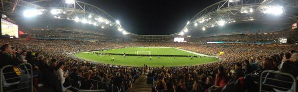 tommyyym's tweet photo. Socceroos vs South Africa http://t.co/iZ5Fo62i6O