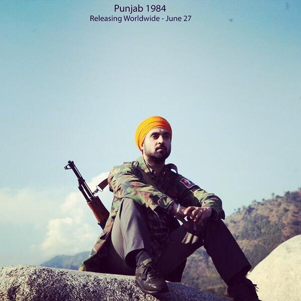 diljitdosanjh's tweet photo. #Punjab1984 Releasing Worldwide June 27🙏 Tera Ranjha Taan Heere RANGROOT Ho Gaya 👉 http://t.co/DY87hfTrWP http://t.co/hKe4UvTJT9