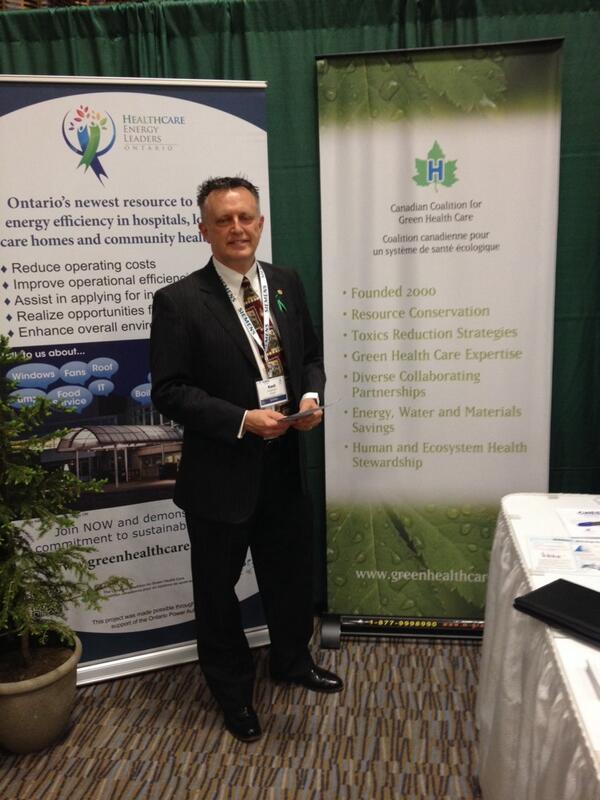 WilliamJCarr's tweet photo. Here with Kent Waddington @CHESOntario @DeerhurstResort to talk to all the folks who make the  hospitals in ON run. http://t.co/G1g1kUrr09
