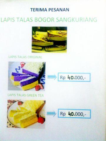 JKeling's tweet photo. @kata2bijak terima pesanan lapis talas bogor rasanya khas bogor terbuat dari talas bogor asli (minimal order 2 ) http://t.co/5MPEzFzS3r