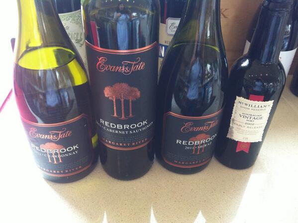 Redbrook winemaker lunch @evansandtate with @MusterMR - joy to all the senses #newvintages