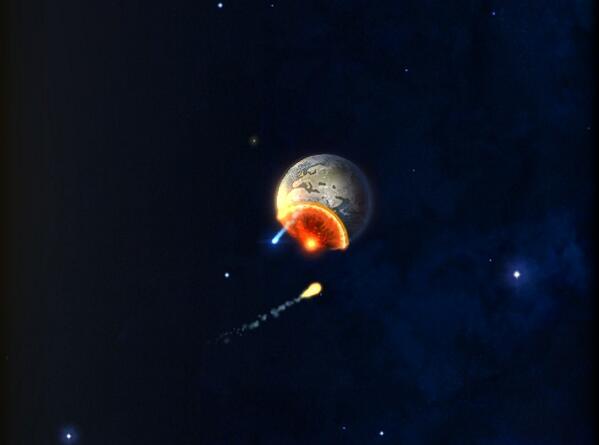 Broadcast to 23.232 survivors: Earth has been lost, it's up to us to find a new home. #eveofimpact