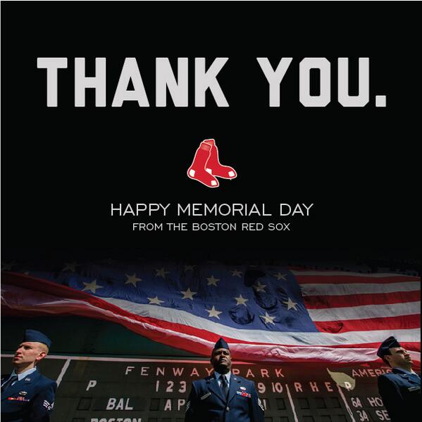 Thank you to all the brave men and women who have served and who continue to serve our country. #MemorialDay