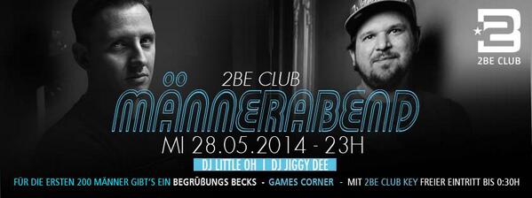 djlittleoh's tweet photo. Am Mittwoch ist "Männerabend" mit @Jiggy_Dee und meiner Wenigkeit im @2beClub #Berlin !!! Vorbei kommen !!! http://t.co/vwdpjbrDra