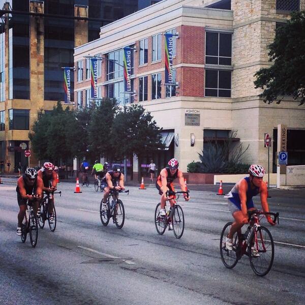 Do512's tweet photo. Kicking off #MemorialDay cheering for Austin's finest athletes in the #CapTex Triathlon! #Do512 #DoAustin http://t.co/EqZCDHjNZL