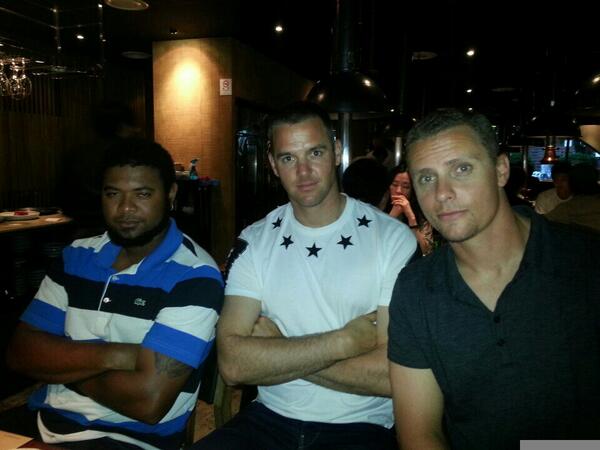 LionsNB's tweet photo. My three buddies! http://t.co/mmtbm8LYq9