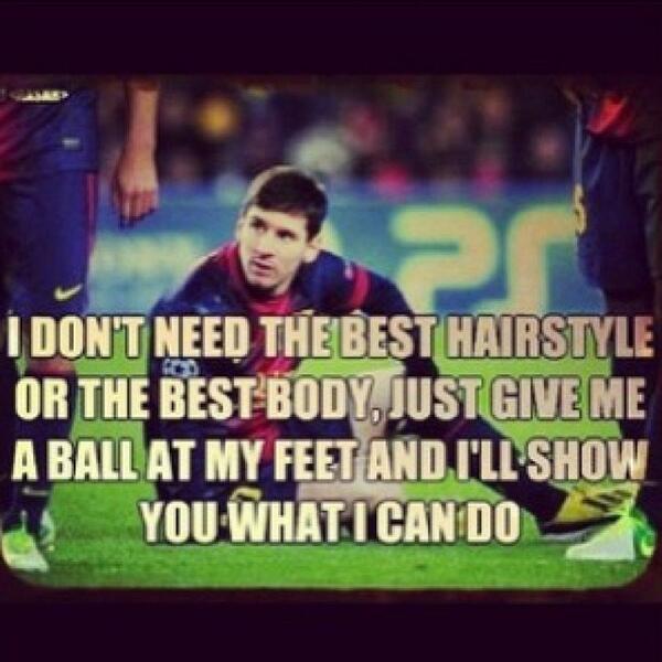 _soccersaying's tweet photo. Lionel Messi http://t.co/Hu7heDEdGV
