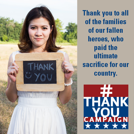ThankUCampaign's tweet photo. Remember what #MemorialDay is really about. Join us in saying thank u to  families of the fallen. #ThankYouCampaign http://t.co/FQbWXDE1Qu