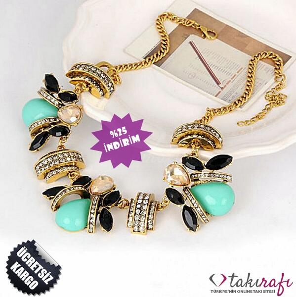 CZ #Kristal #Taşlı #Altın Kap.Bronz Vintage #Kolye %25 #İndirim de! Bu #Fırsat ı #kaçırmayın!
goo.gl/qD3C7A