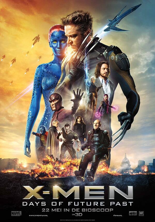Pathenederland's tweet photo. Wie wil de poster van X-Men: Days of Future Past? 

Retweet en je maakt kans! http://t.co/9aA8Pwwrzz