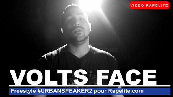 Rapelite's tweet photo. @VoltsFace – Freestyle #UrbanSpeaker2 #FaceAVolts  http://t.co/Oc4m6Uko2c http://t.co/87Rzc01YvZ