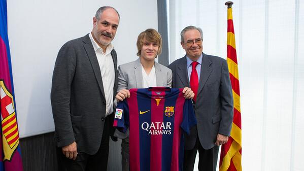 FC Barcelona on Twitter: "Alen Halilovic signs till 2019: "It's a great  day" http://t.co/yCbEUg4Eve http://t.co/pJJt6K0G2N"
