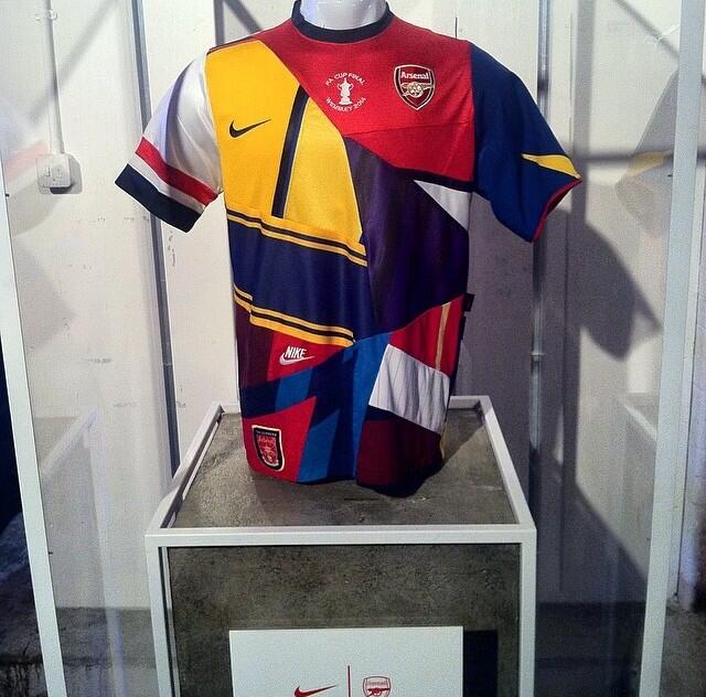 arsenal nike 20 years jersey