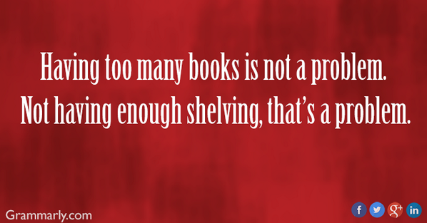 Grammarly on Twitter: "Bookworm #problems. Readers know! #books ...