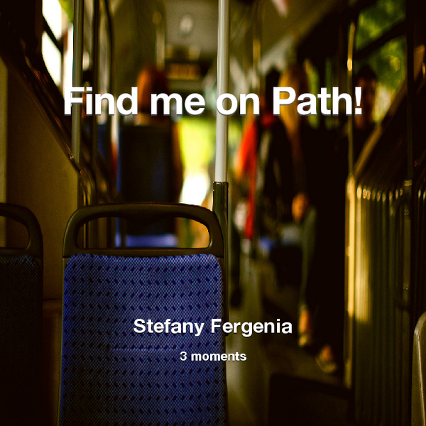 Hi_Fany's tweet photo. Find me on #Path now! Go to: http://t.co/nsdZMMACbp! #thepersonalnetwork http://t.co/9027A6jmRW