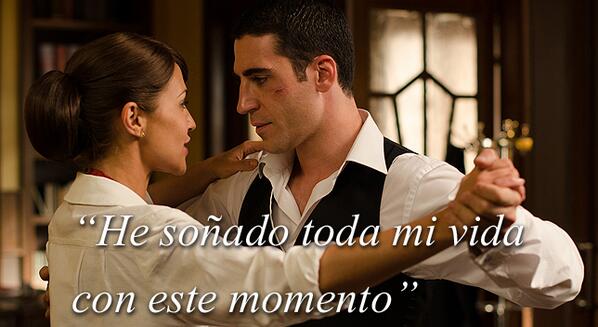 VelvetOficial's tweet photo. Ana enseña a Alberto a bailar el valls: "Llevo toda mi vida soñando con este momento" #Velvet http://t.co/NUWdpVdLiJ