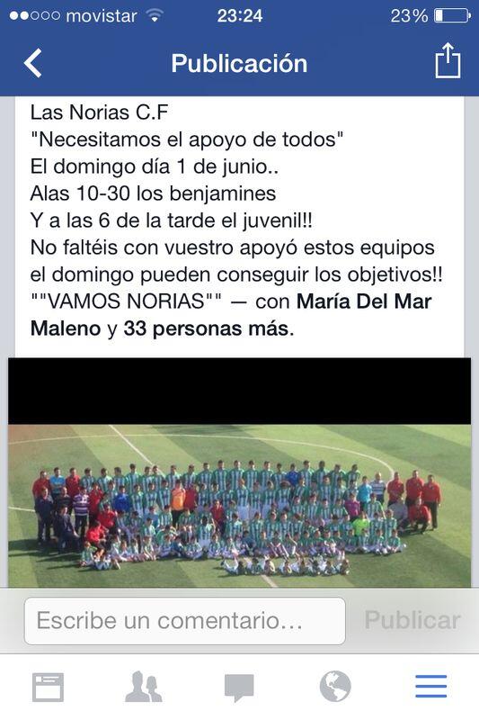 Las Norias C.F (@l_norias) on Twitter photo 