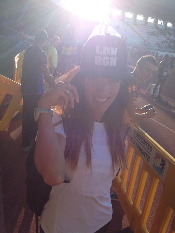 ldnrgnsports's tweet photo. The speed queen @IvetLalova at this past weekends European Champion Clubs Cup after winning the 100m &amp; 200m. http://t.co/lwXIn9EJi6