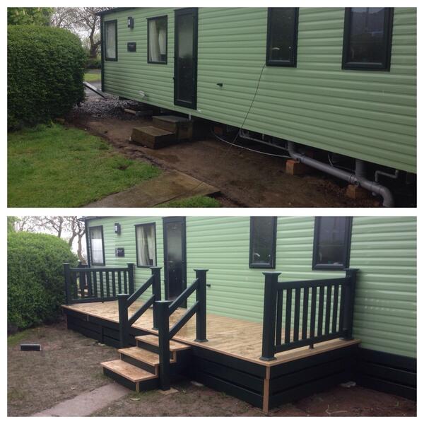 FitEuro's tweet image. 21x6 open fronted deck designed by the customer