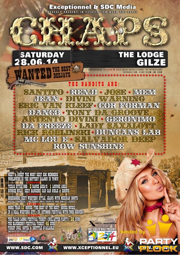 Dance festival Chaps: dance-festival-chaps.webnode.nl voor het laatste nieuws en xceptionnel.eu voor online tickets!