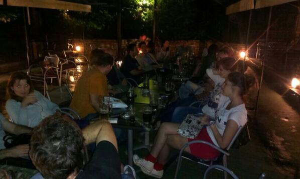 AegeeBeograd's tweet photo. @AegeeBeograd and Alumni AEGEE-Beograd meeting #AEGEE http://t.co/1CG5jqTnge