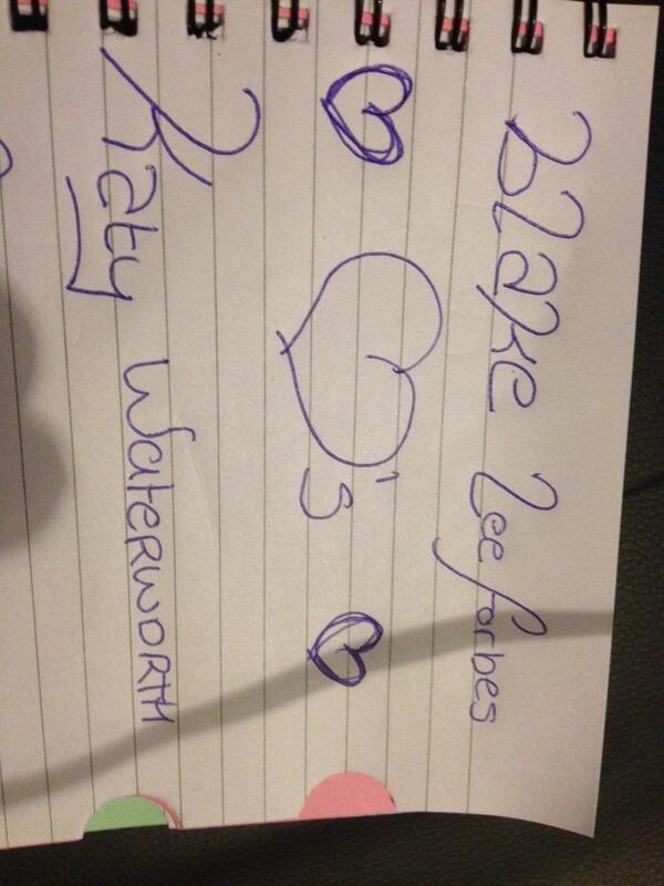 BlakeFTVDRP's tweet photo. @KatyWaterworth <3 http://t.co/nnPob81cOX