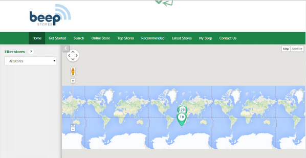 michaeljcannon's tweet image. Check out the stores on beepstores.com  We are at 1270 stores worldwide after just 6 months :-) Lets add more