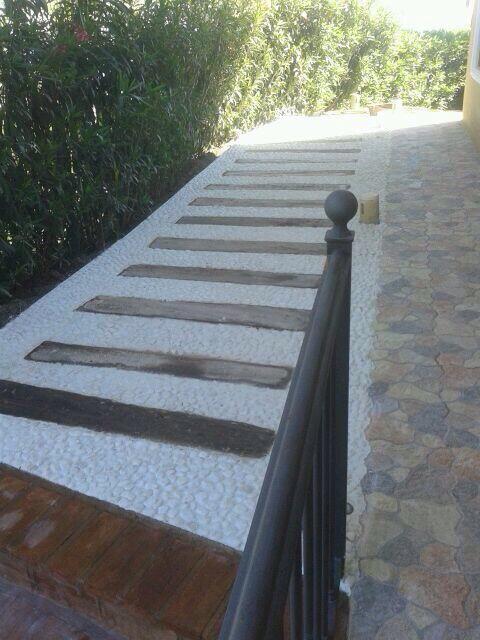 Esspora's tweet image. Proceso de Creación de pasillo con chinos y traviesas de tren #proyectosesspora