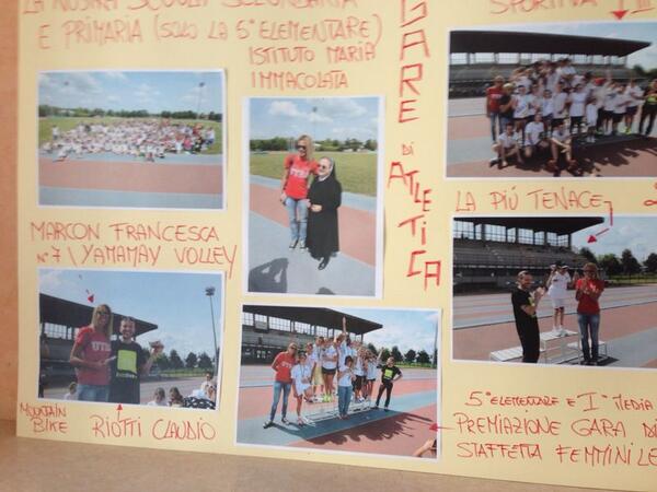 ciskyna7's tweet photo. Ricordi di un pomeriggio #scuolamariaimmacolata #atletica @unendoyamamay http://t.co/AexsQIkW9R