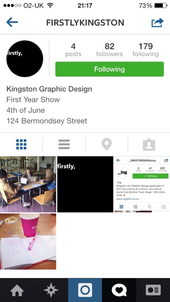 firstly2014's tweet image. Follow our Instagram too @firstlykingston
