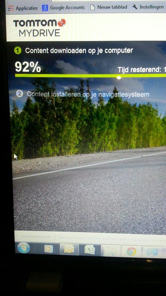 terrasweelde's tweet image. @TomTomBenelux Waarom duurt update #go500 ruim 7 uur ? Defender&amp;amp;antivirus uitgezet ( ook al raar dat dat nodig is)