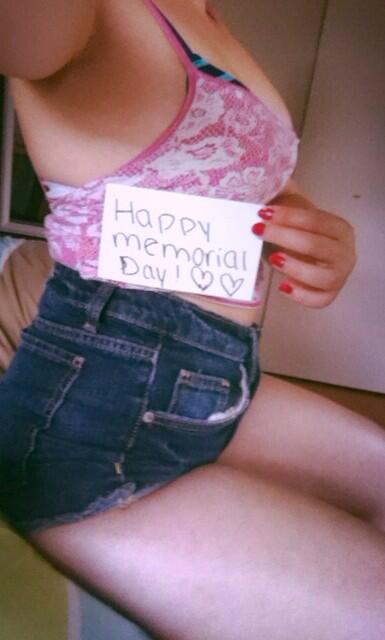 alyssaa718's tweet photo. #HappyMemorialDay 😘😘 http://t.co/dIG3l0pLHF