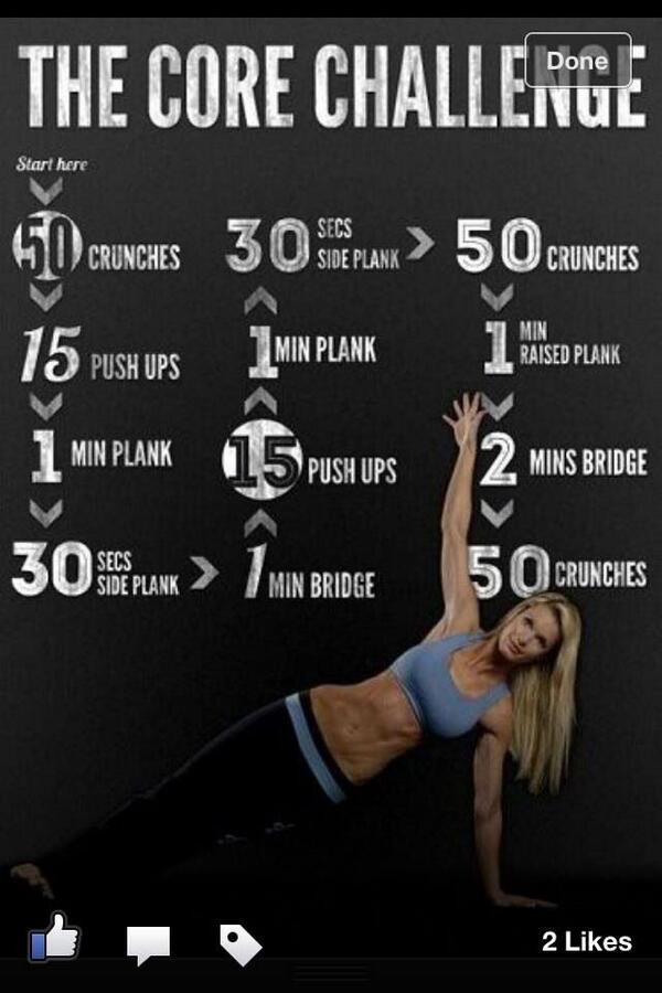 HealthstreamFC's tweet image. A killer core will tone that tummy, improve posture &amp;amp; help prevent injury - #fitness #workout #health