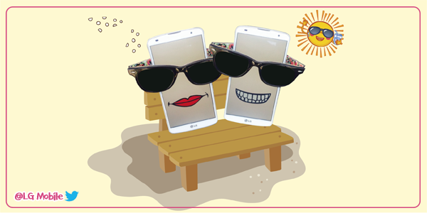 LG_Mobile_'s tweet photo. #G프로2_일광욕 
어느덧 다가온 여름의 존재감을 쨍쨍 내리쬐는 아침 햇볕에서 느낄 수 있는데요~  자외선을 차단해주는 선글라스로 트친님들도 눈 보호에 신경 쓰세요! http://t.co/XMm2eOVPgo