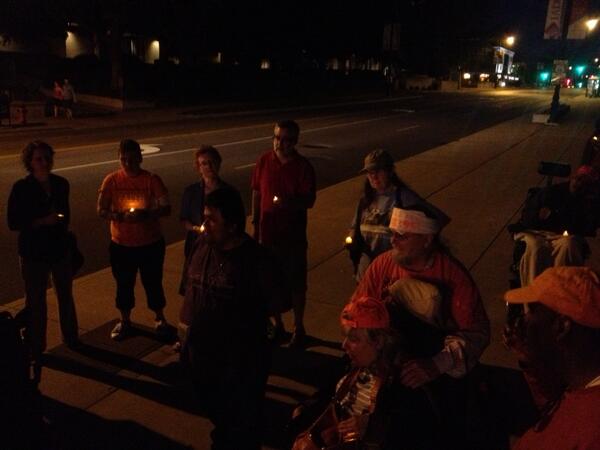 SEIUhciimk's tweet photo. A stellar advocate @chuymca speaks at our vigil to protect home care services and #Keep5Percent income tax #twill http://t.co/SKMsBGdafn