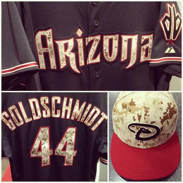 diamondbacks memorial day jersey