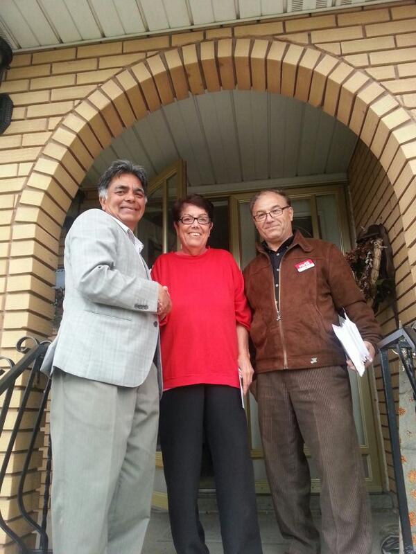 JavidMirzaHam's tweet photo. Great day talking to the people of #HamMtn. We need to restore the mountains voice in Queens Park. #VoteMirza http://t.co/estPyBWTLw