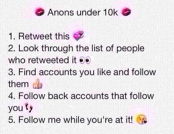 believeurseelf's tweet photo. Don't forget to follow me! #babyanon #anonfollowtrain 👋😁 http://t.co/YilOR4qGZK