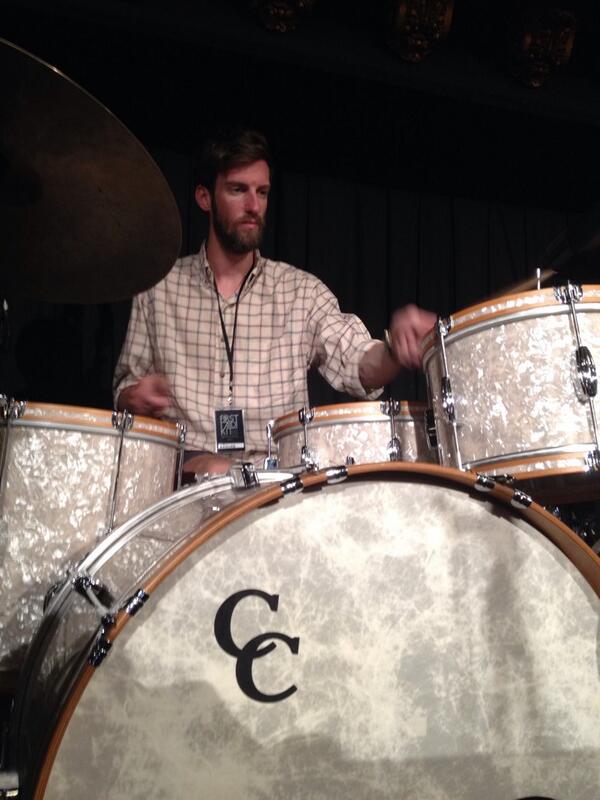 tstours's tweet photo. New drums arrived today. Thank you C&amp;C x @FirstAidKitBand @CCDrumco http://t.co/UfOMr6trsG
