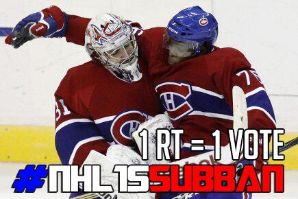 MontrealRetweet's tweet photo. #NHL15Subban | 1Rt = 1 Vote  Keep Tweeting/Retweeting http://t.co/GUyr8cf30z