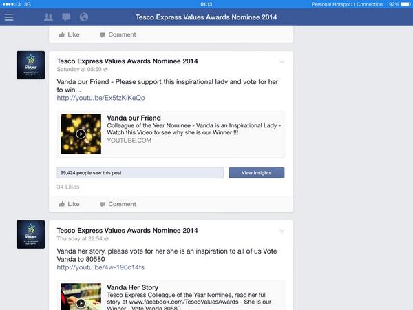 ExpressVA2014's tweet image. Wow, how many people have viewed Vanda's Story - She has gone Global, 100K Views - Vote VANDA TO 80580