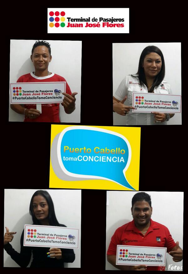 terminalpc's tweet photo. Trabajadores de nuestro Terminal, se unen a #PtoCabelloTomaConciencia! ♡ @InfraPtoC @infoptocabello @JesusMeza76  http://t.co/sBKkR4y15b