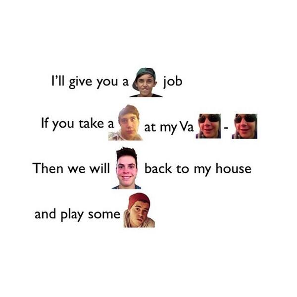 janoskians tweet picture