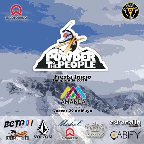 Mathias_Traeger's tweet photo. Lanzamiento temporada 2014 #powdertothepeople #nixon #elcolorado #mistral #cristal http://t.co/uRmjfjkFPS