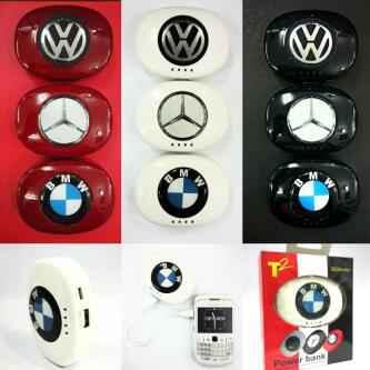 mareuliShop's tweet image. Power Bank T2 Model Logo Mobil Exclusive 9000mah@145rb || Pin:28c90cf9 || WA:087883630633