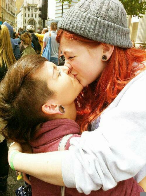 "I kissed a girl and I liked it." A small giggle fell from her lips.
